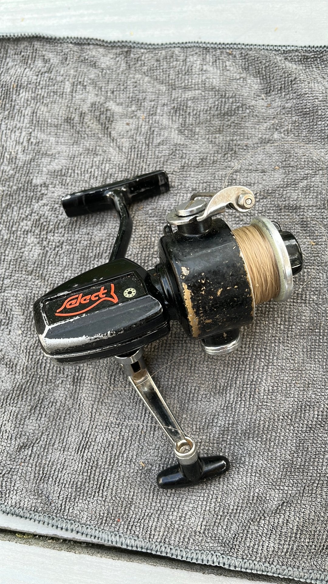 Gebruikte vismolen Select Ball Bearing S-1 internal spool., Watersport en Boten, Ophalen of Verzenden, Gebruikt, Molen