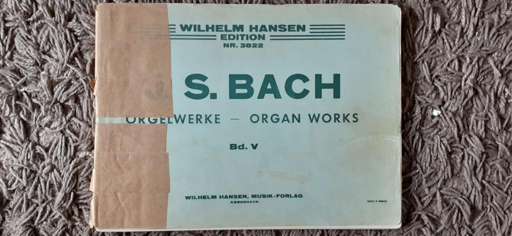 J.S. Bach Orgelwerken Deel V - Wilhelm Hansen Editie, Ophalen of Verzenden, Gebruikt, Artiest of Componist, Klassiek