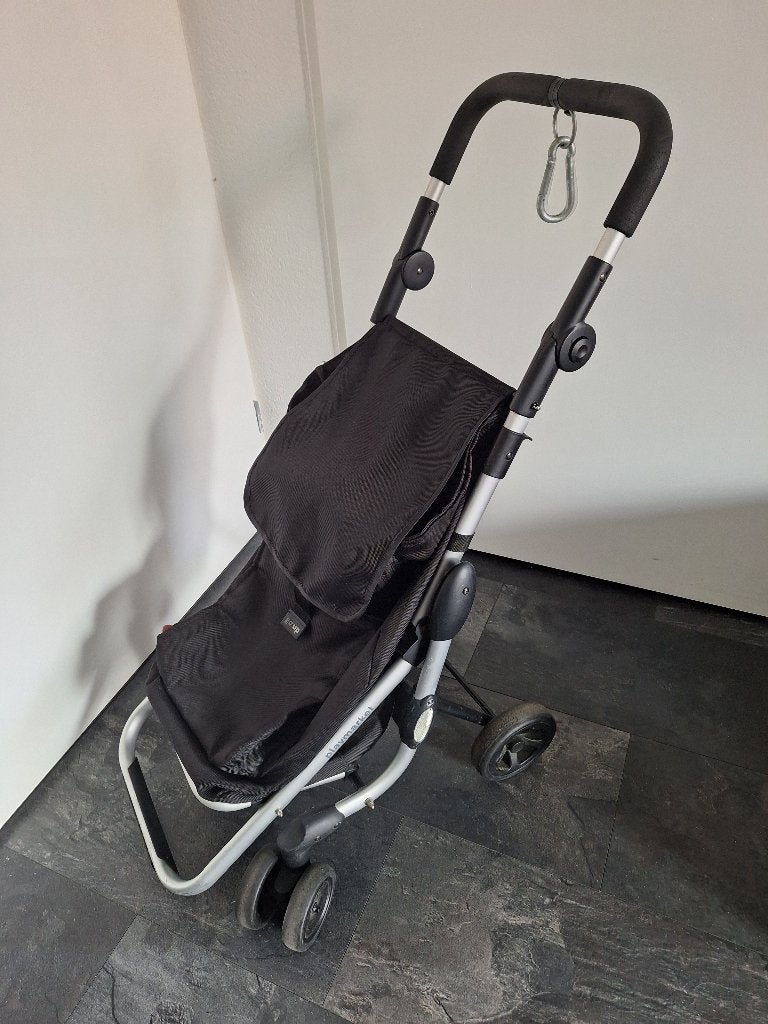 Playmarket Go Up boodschappenwagen zwart, Sieraden, Tassen en Uiterlijk, Tassen | Reistassen en Weekendtassen, 30 cm of meer, Gebruikt