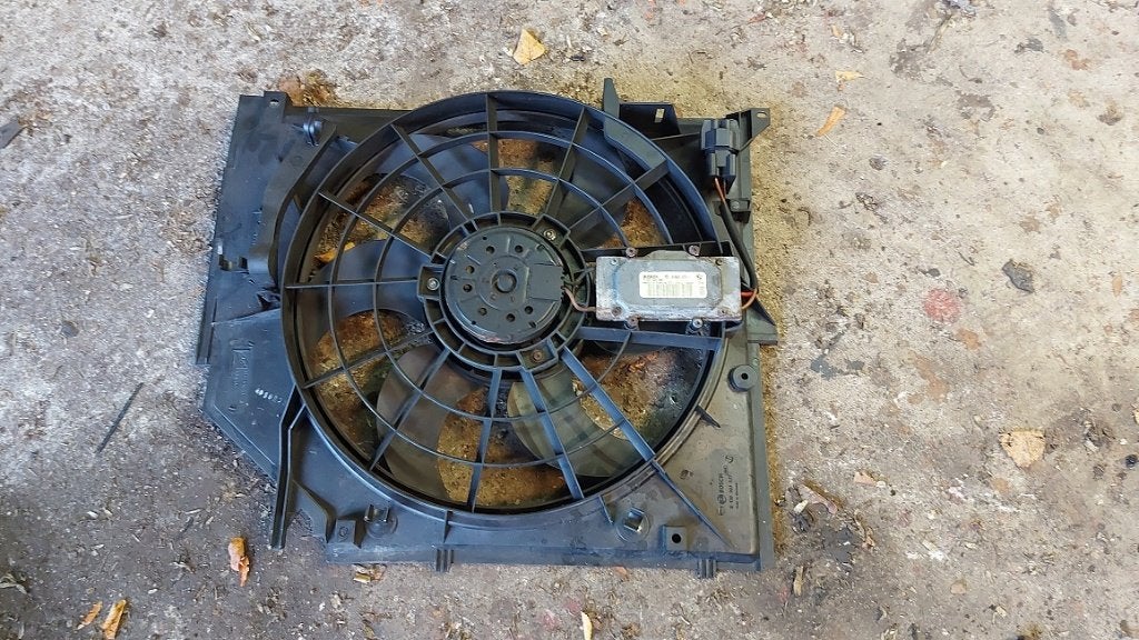 Koelvin vd radiateur BMW  E46 Compact, Auto diversen, Ophalen of Verzenden