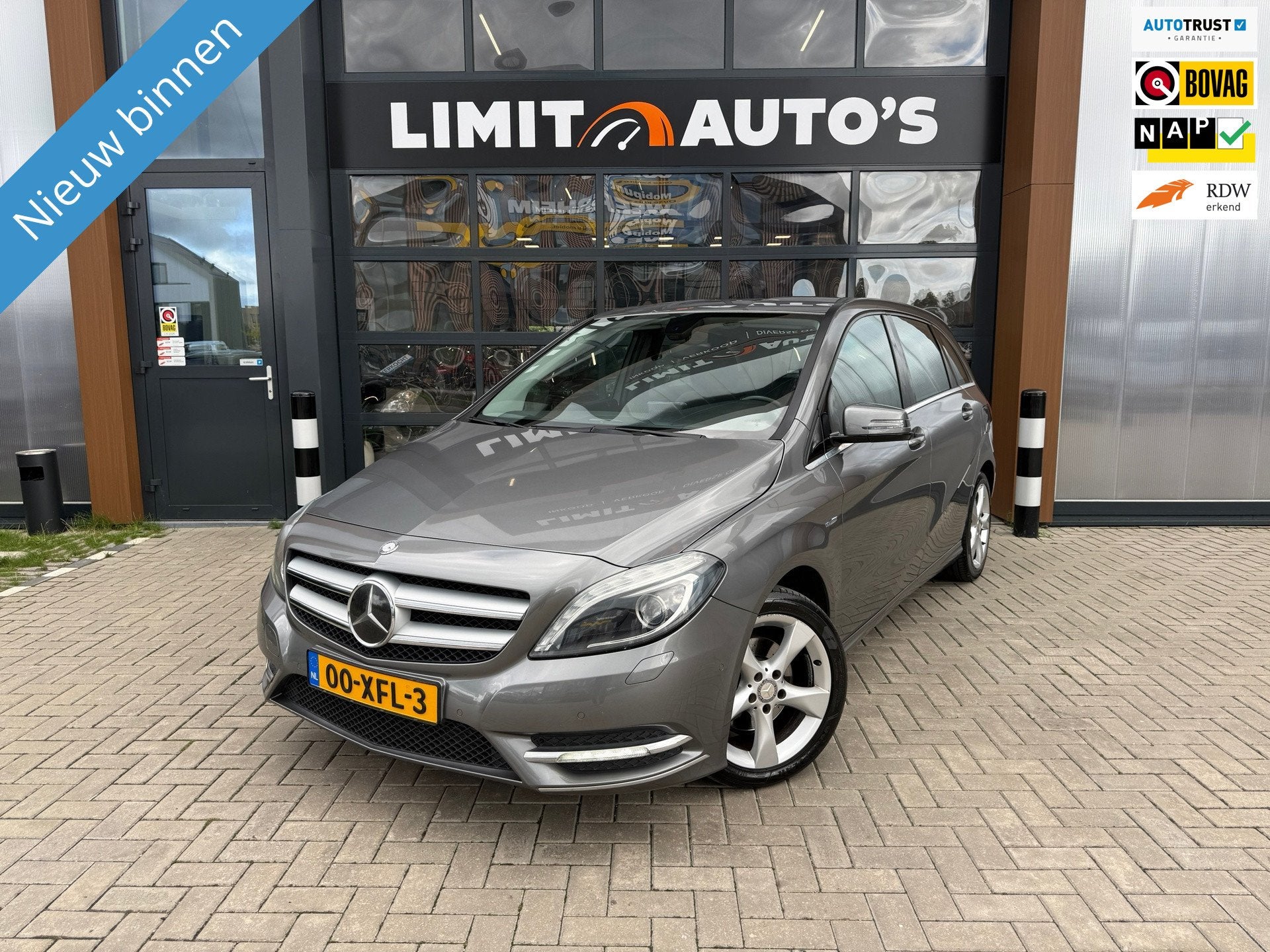 Mercedes-Benz B-klasse 200 Ambition/Navi/Xenon/Leer/Climate/, Auto's, Voorwielaandrijving, Euro 5, Gebruikt, 1295 kg