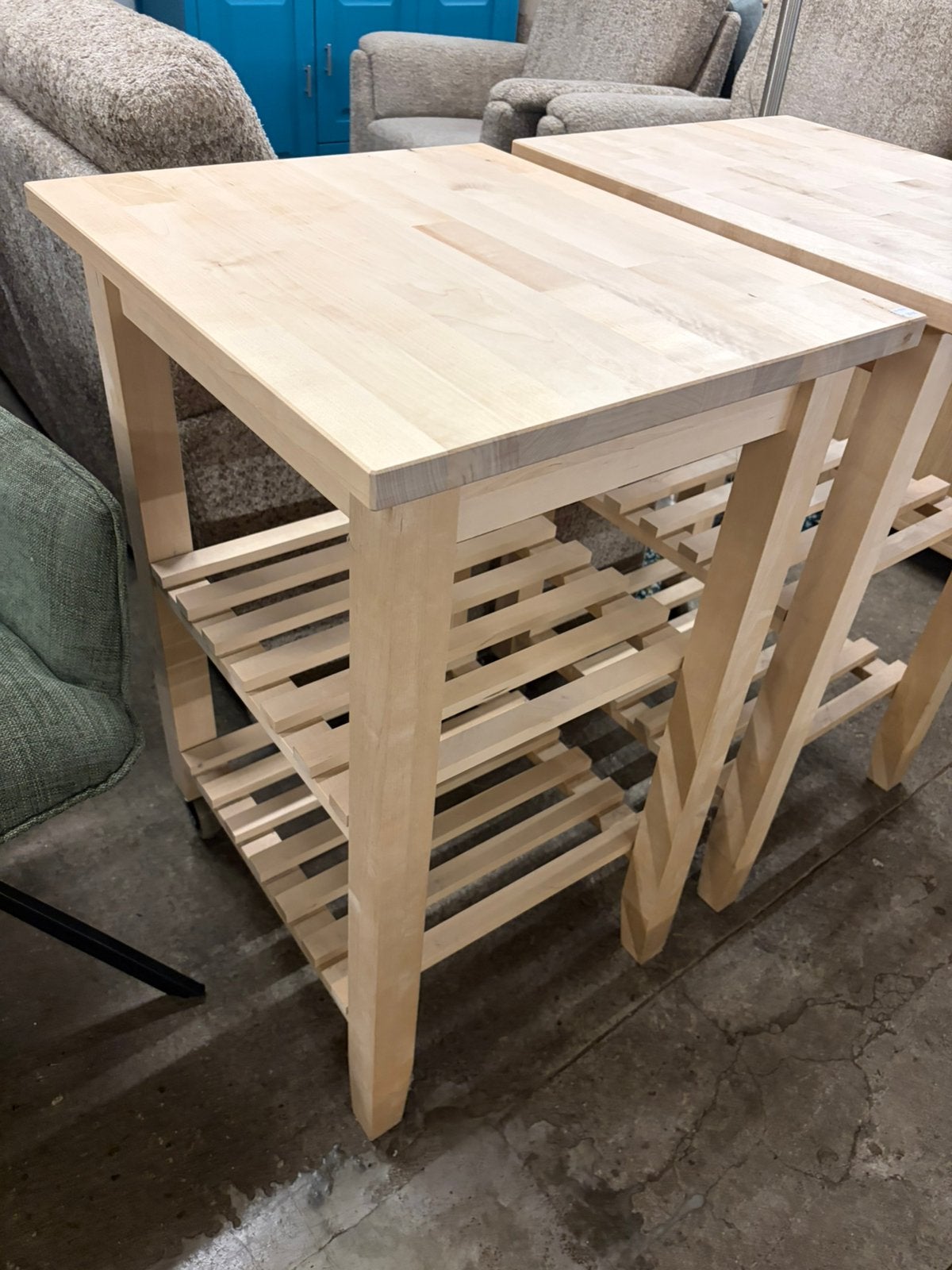 Ikea BEKVÄM berken roltafel/keukentrolley 58x50x85cm, Ophalen, ., ., .