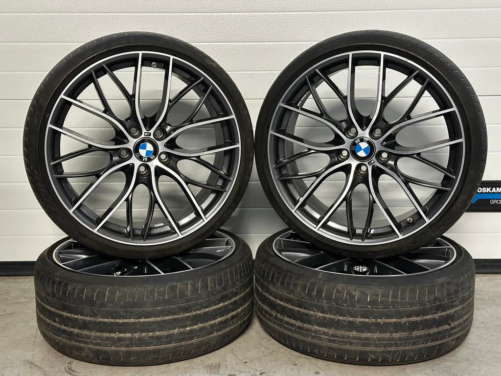 Originele 20 inch 5x120 BMW 3 4 Serie Styling 405M Set, Auto-onderdelen, Banden en Velgen, Ophalen of Verzenden, 20 inch, Zomerbanden