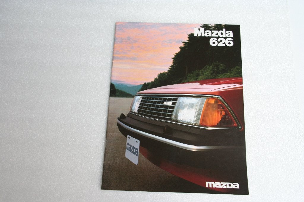 Folder Mazda 626 (11-1980) (28), Boeken, Auto's | Folders en Tijdschriften, Ophalen of Verzenden, Nieuw, Mazda