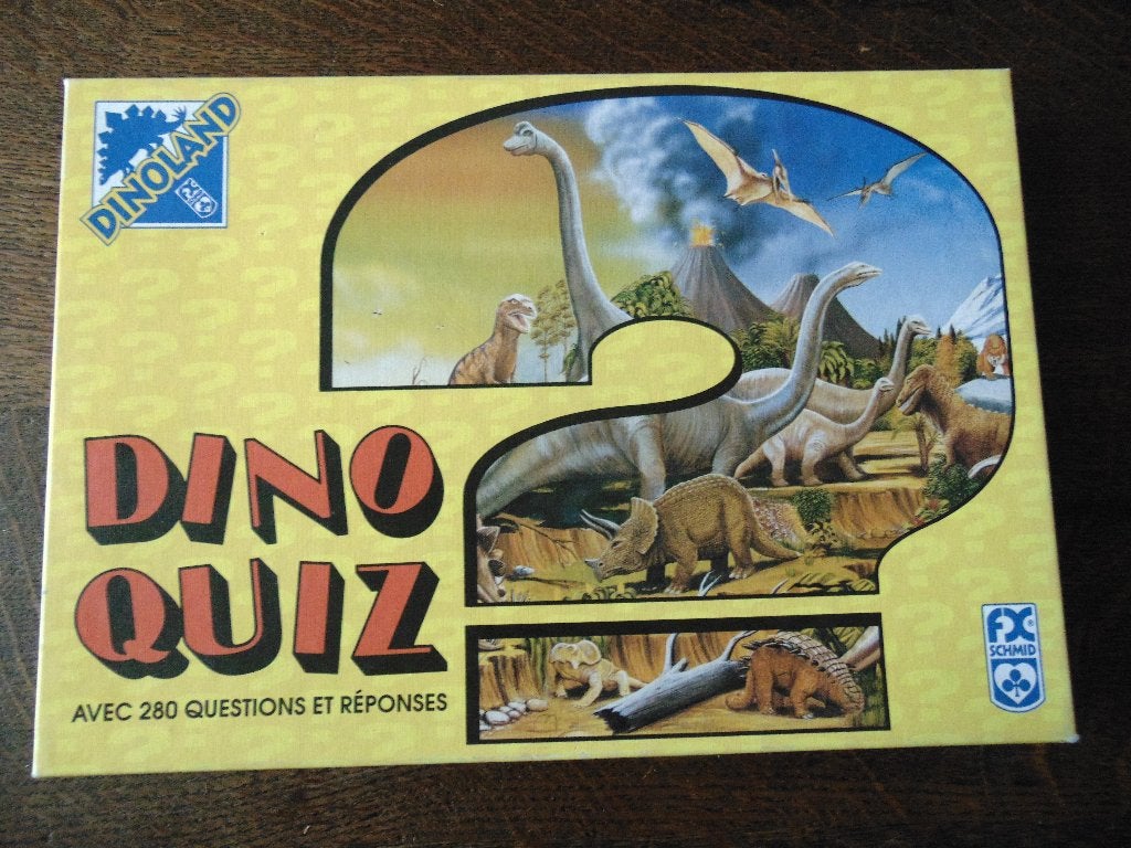 Dino Quiz Spel van Schmid, Vijf spelers of meer, Ophalen of Verzenden, Gebruikt, Schmidt