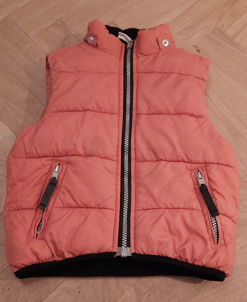 Bodywarmer met afneembare capuchon maat 92, Gebruikt, Jongen of Meisje, Jas, John Lewis