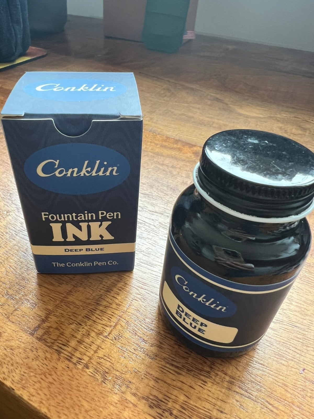 Conklin - Fountain Pen ink - Deep Blue, Diversen, Schrijfwaren, Ophalen of Verzenden, Nieuw