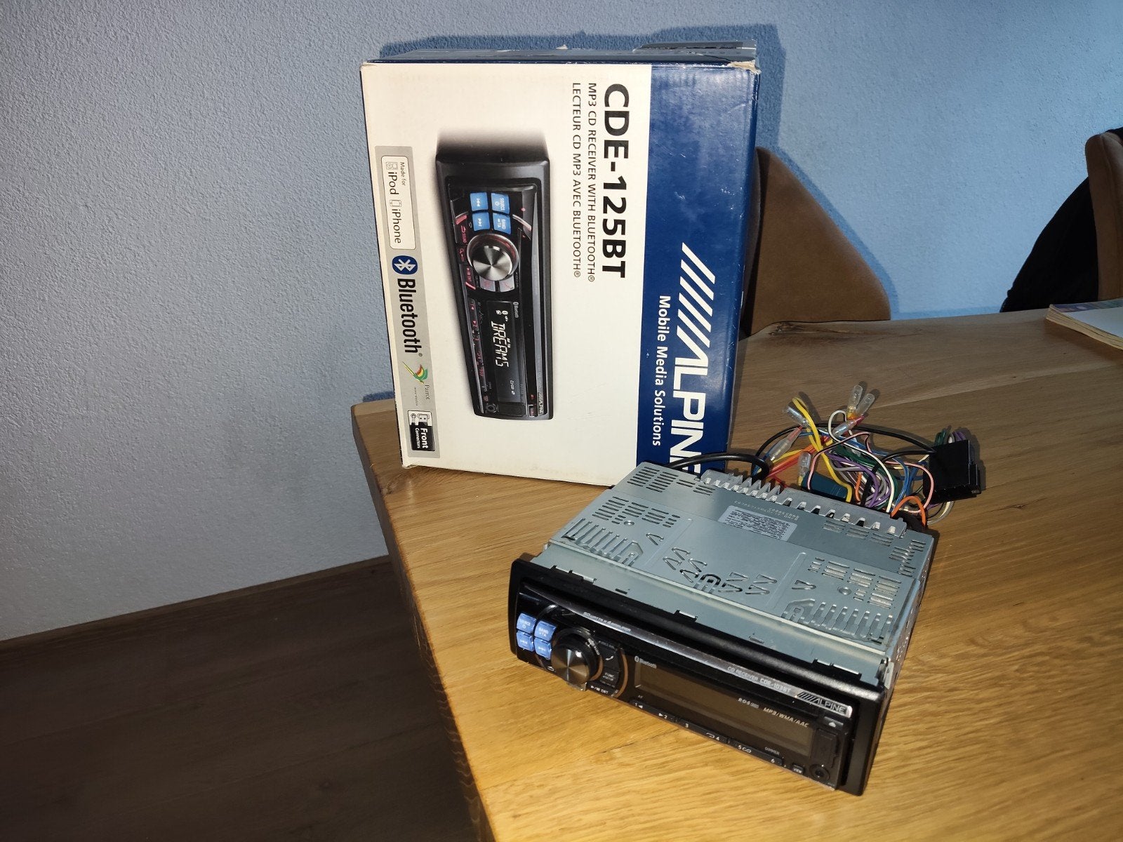 Alpine bleutooth auto radio, Ophalen of Verzenden