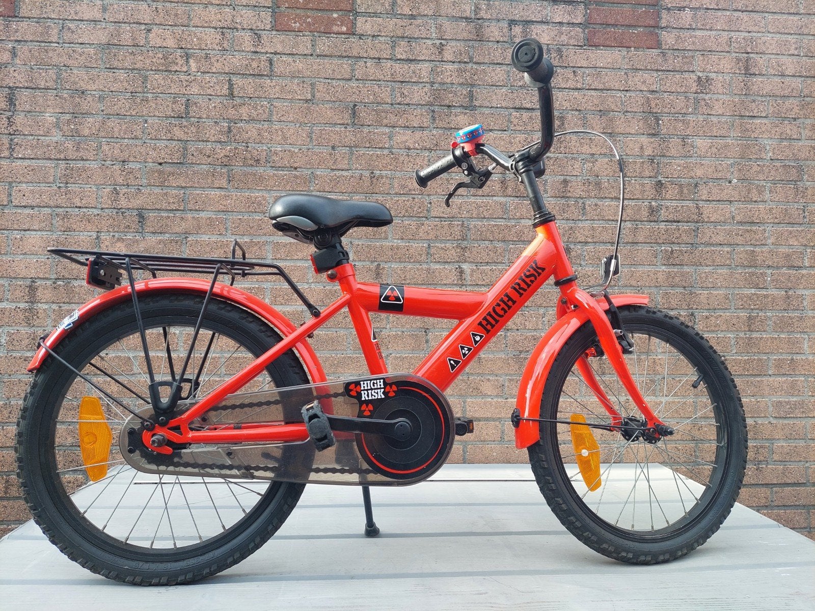 kinderfiets 18 inch zgan, Ophalen of Verzenden, Zo goed als nieuw, 16 tot 20 inch