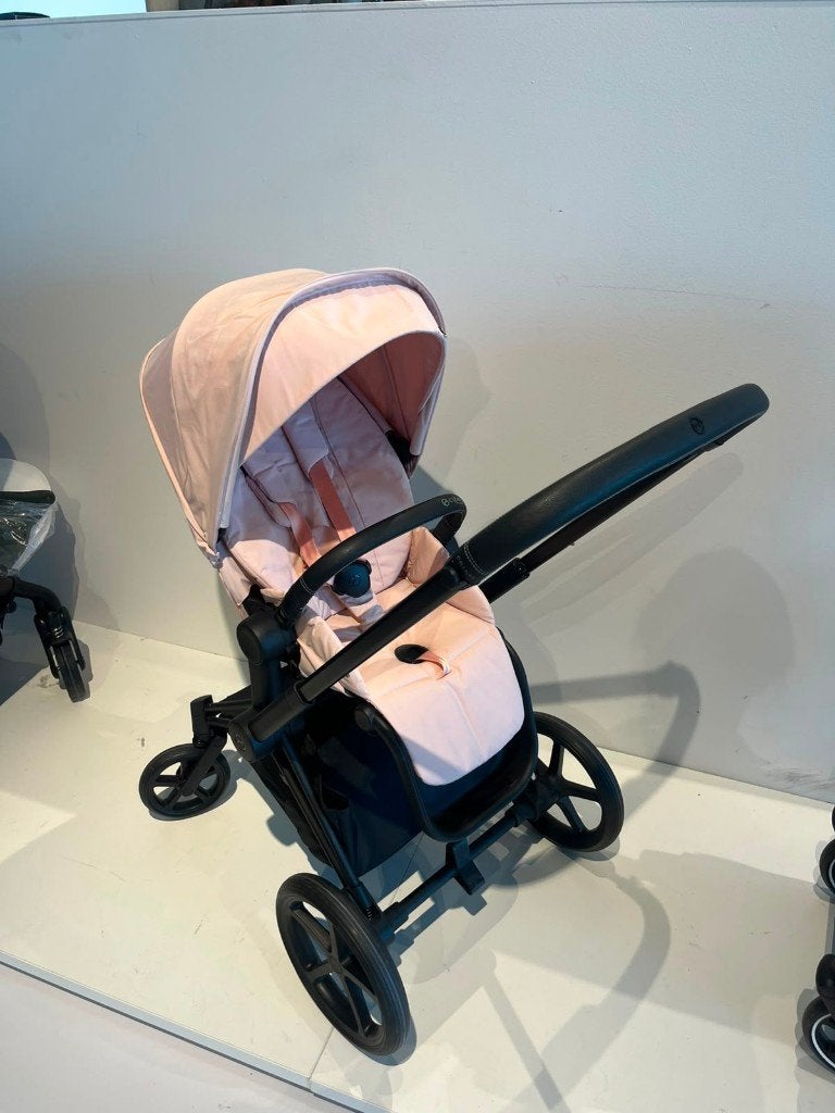 Cybex Priam 4 Black - Peach Pink, Ophalen, Zo goed als nieuw