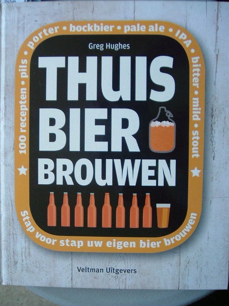 Thuis bier brouwen. Stap voor stap uw eigen bier brouwen., Boeken, Ophalen of Verzenden, Zo goed als nieuw, G. Hughes, Overige onderwerpen