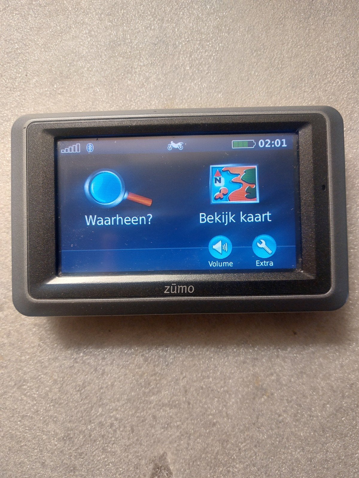 Garmin zumo 660 - defect voor onderdelen, Auto diversen, Ophalen of Verzenden, Gebruikt