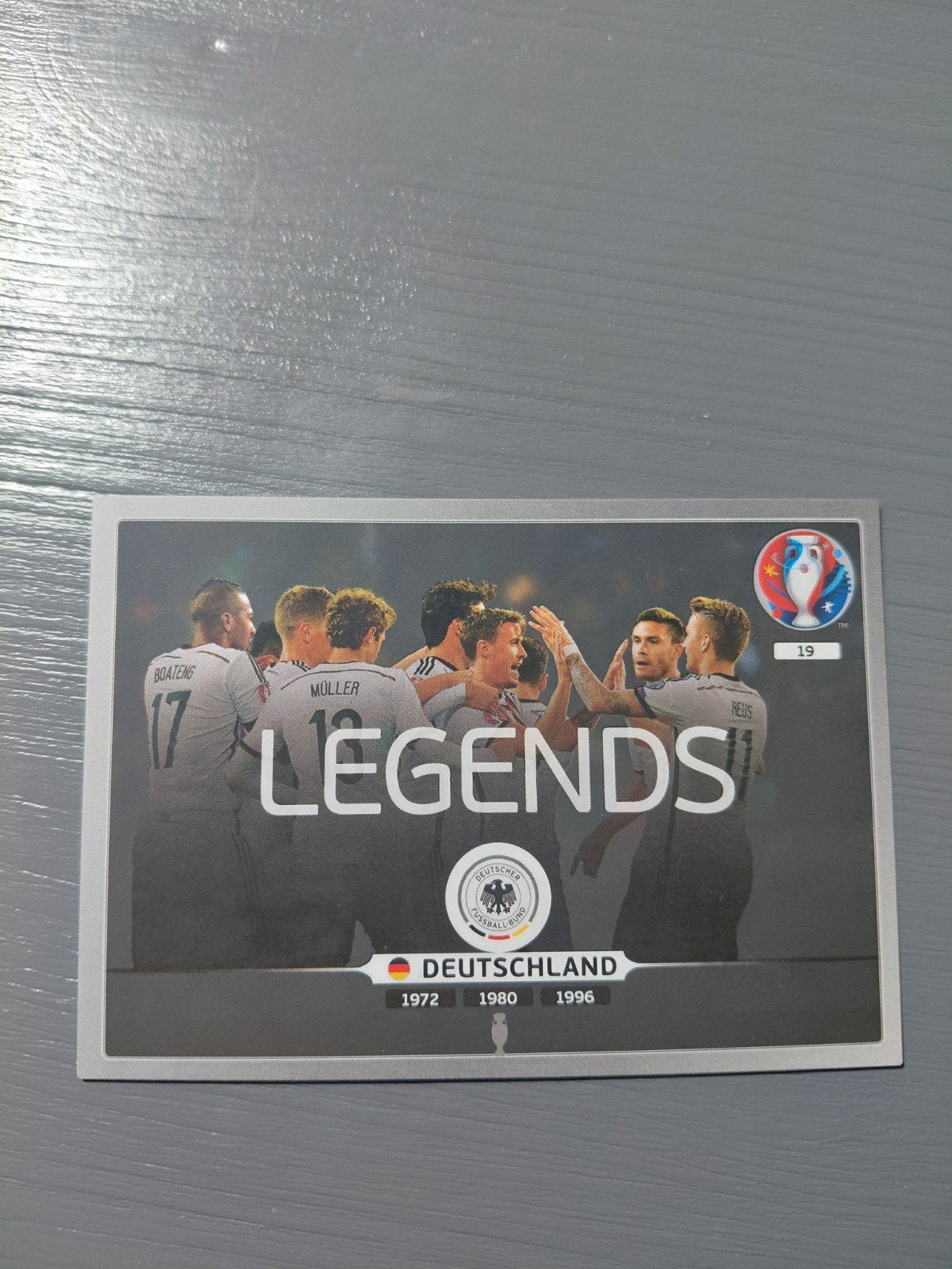 duitsland (legends) panini ek 2016, Ophalen of Verzenden, Nieuw
