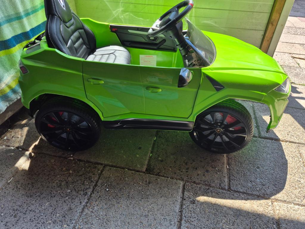 Electrische lamborgini, Ophalen