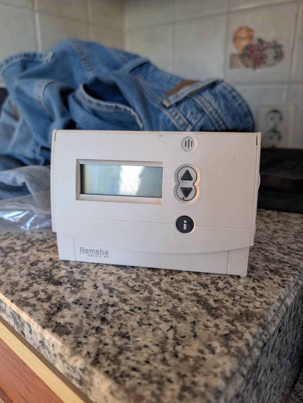 Remeha Celcia 20 kamerthermostaat, Ophalen, Gebruikt