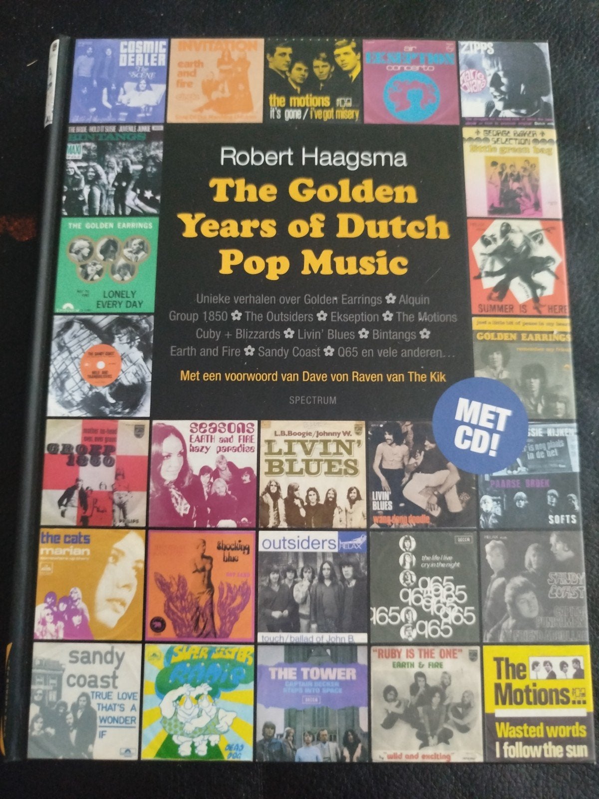 THE GOLDEN YEARS OF DUTCH POP MUSIC+ CD HARDCOVER HAAGSMA, Robert Haagsma, Ophalen of Verzenden, Zo goed als nieuw, Genre of Stijl