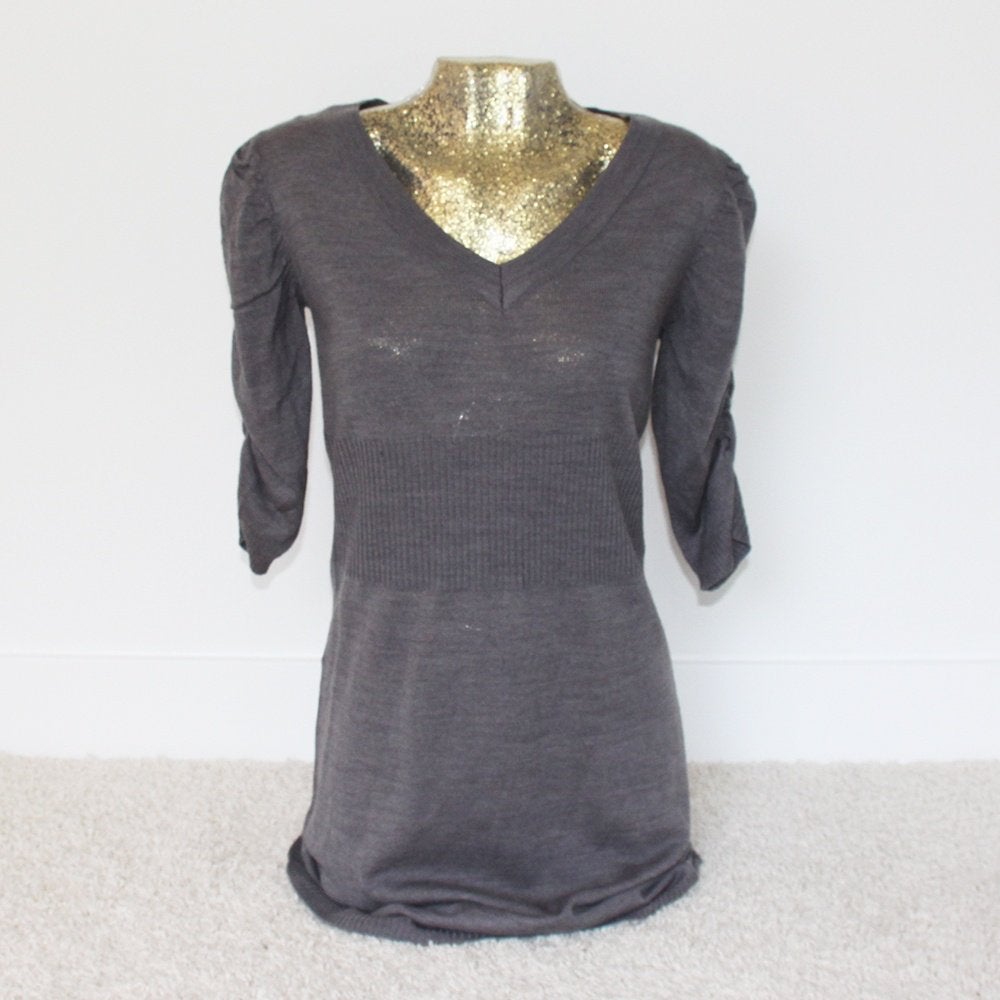 Zoï Woman Jurkje Grijs (L) € 20,-, Kleding | Dames, Ophalen of Verzenden, Zo goed als nieuw, Grijs, Boven de knie