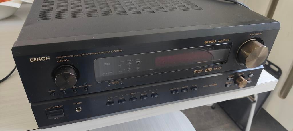 Denon AVR-3300 AV Surround Receiver, Audio, Tv en Foto, Versterkers en Receivers, Gebruikt, Denon, Ophalen of Verzenden, 120 watt of meer