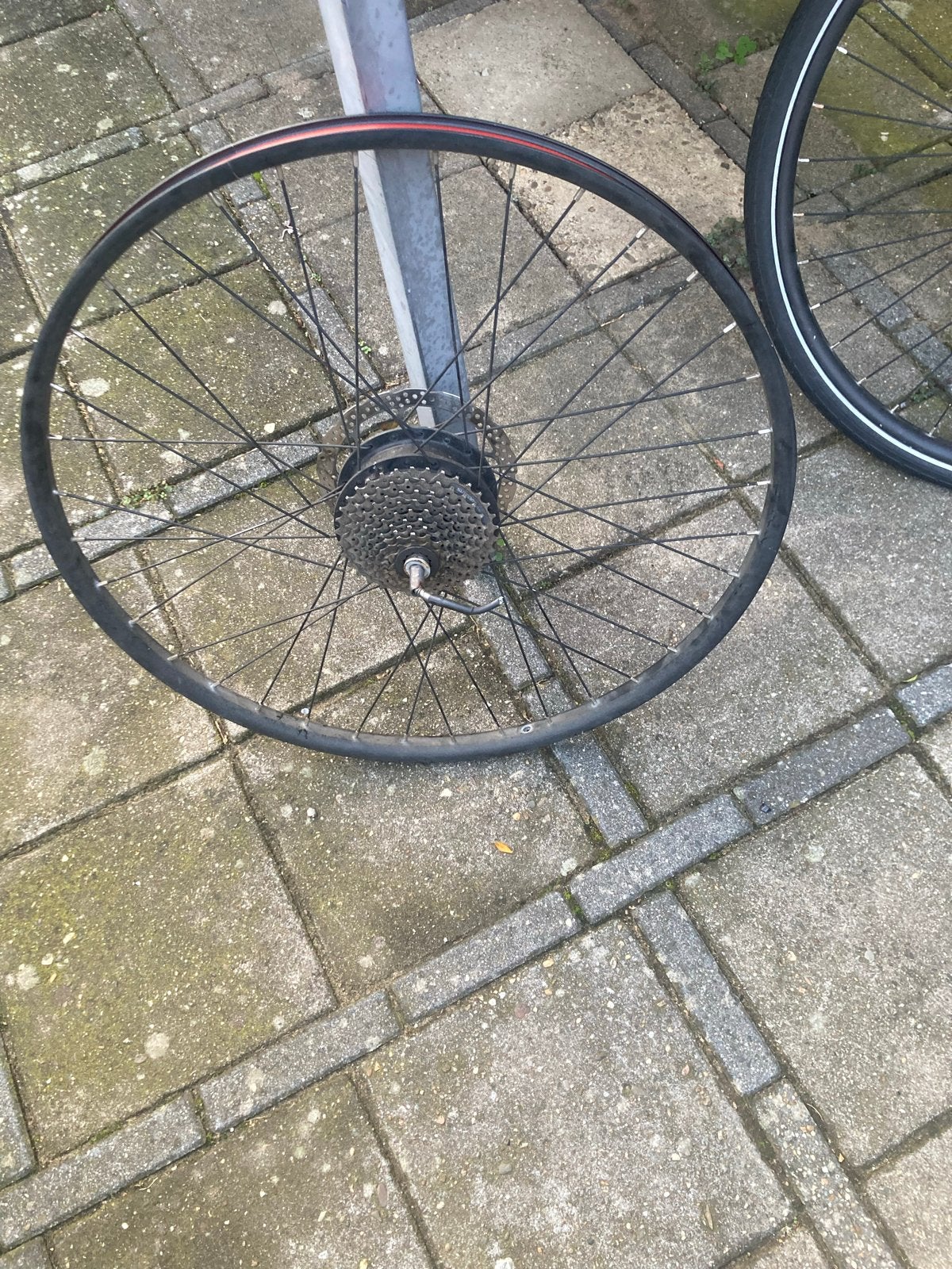 Qwic e-bike motorwiel met cassette, Fietsen en Brommers, Ophalen of Verzenden, Gebruikt, Elektrische fiets, Motor