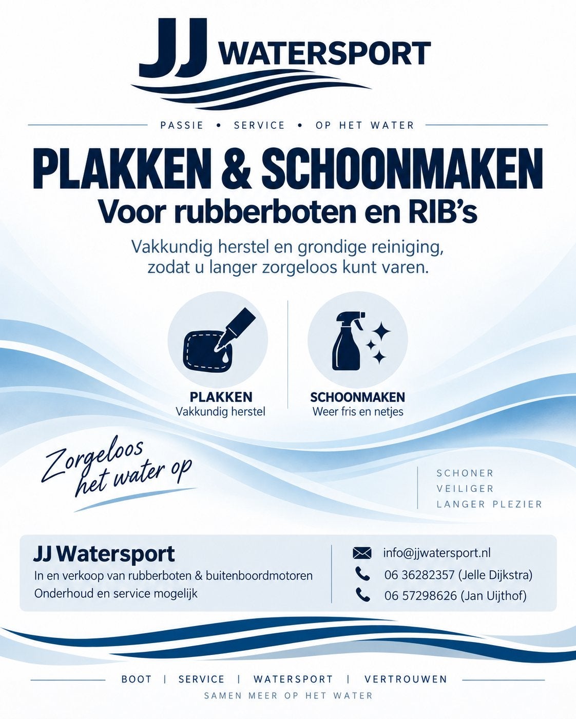 Rubberboot reparatie & schoonmaak | RIB service, Watersport en Boten, Ophalen