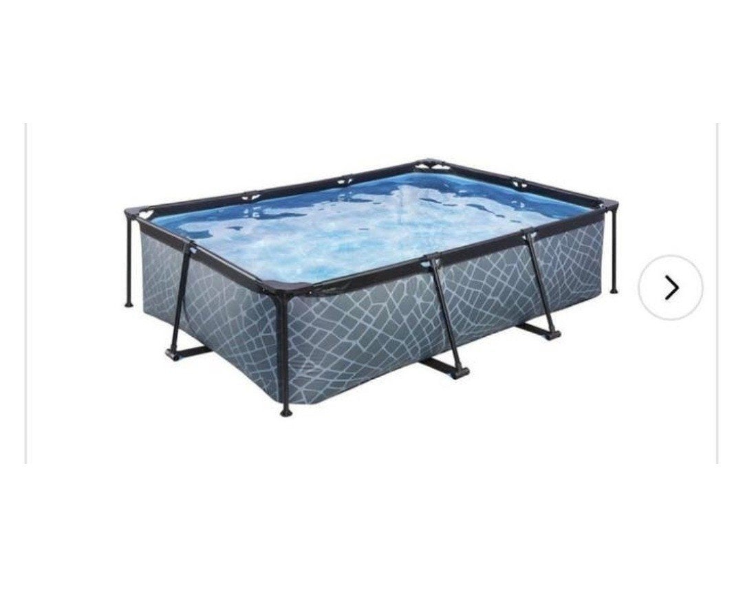 Exit zwembad 220mx150mx65cm met onderhoudsproducten, Ophalen
