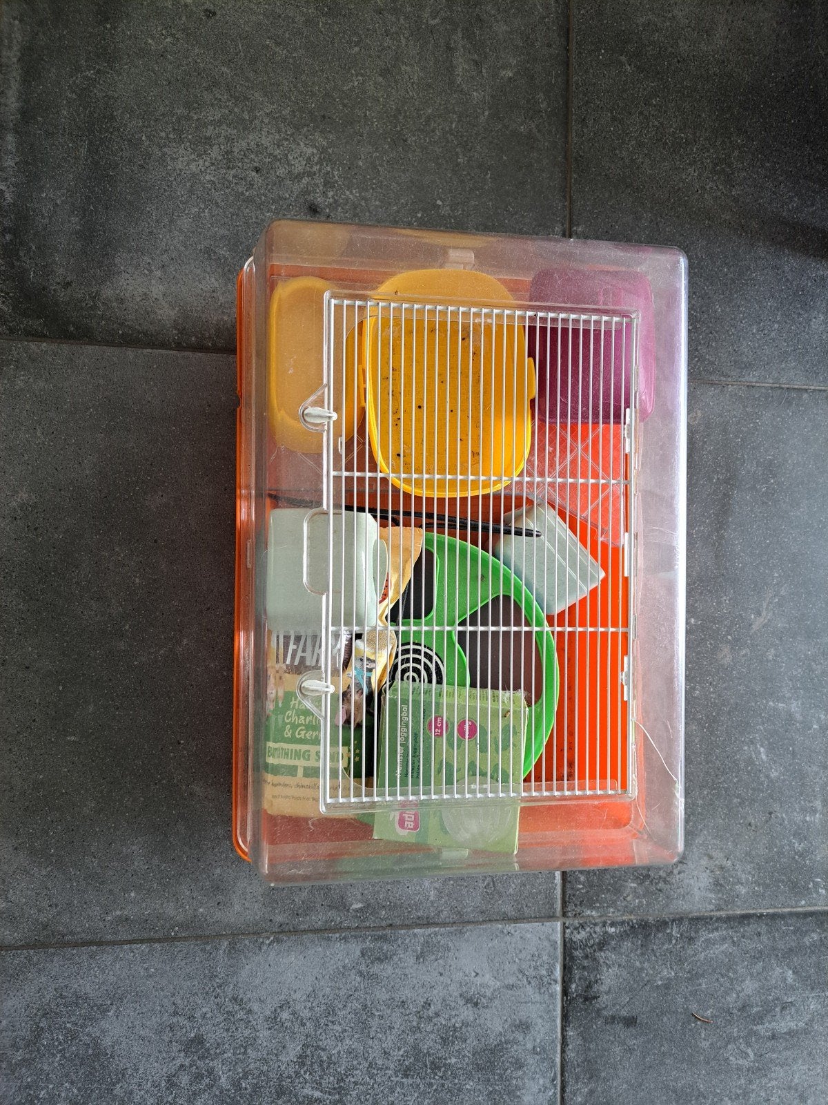 Te koop: hamsterkooi., Dieren en Toebehoren, Ophalen, Gebruikt, Loopwiel of Rad