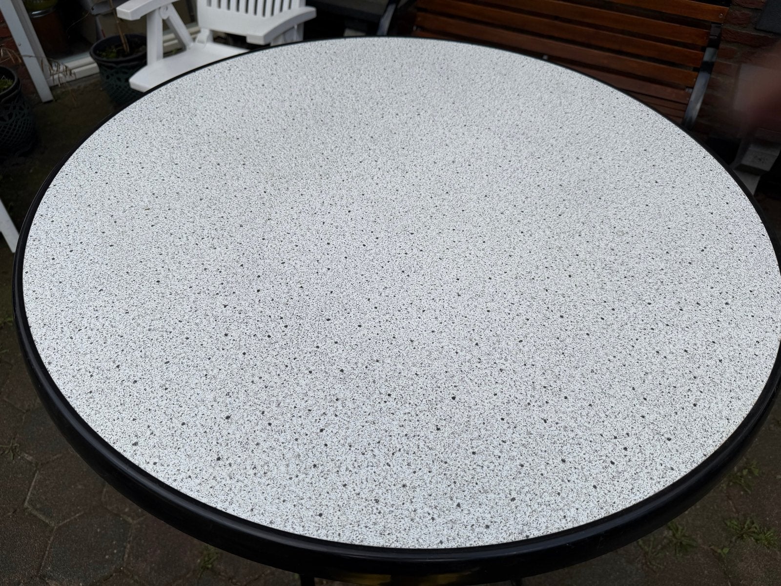 Sta tafel Rond inklapbaar, Ophalen, Gebruikt, Rond, Metaal