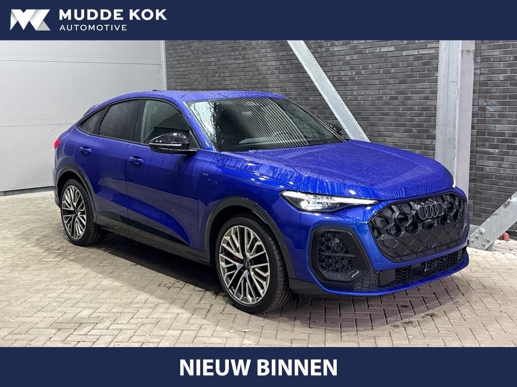 Audi Q5 Sportback S edition Competition Quattro | B&O | Trek, Automaat, Stof, Gebruikt, Euro 6