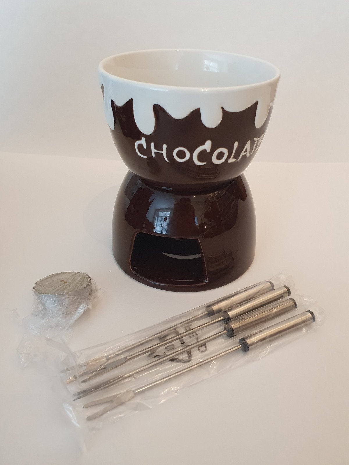 Butlers Bobby Brown chocolade fondue, Ophalen of Verzenden, Nieuw, Waxinelicht, Fondueset