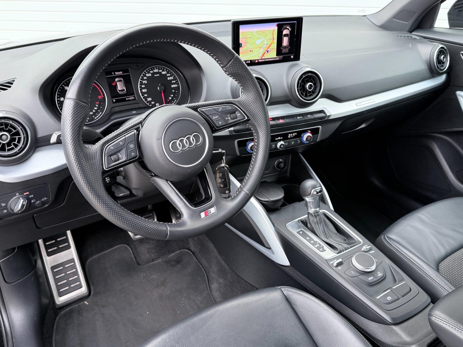 Audi Q2 30 TDI 2X S-LINE|AUTOMAAT|LED|NAVI|CRUISE|ORIG NL|, Auto's, Audi, 4 cilinders, Zwart, Origineel Nederlands, Bedrijf