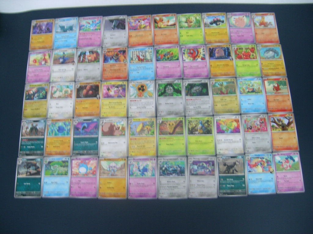 Set van 100 verschillende Pokemonkaarten (nr 13), Ophalen of Verzenden, Zo goed als nieuw, Meerdere kaarten