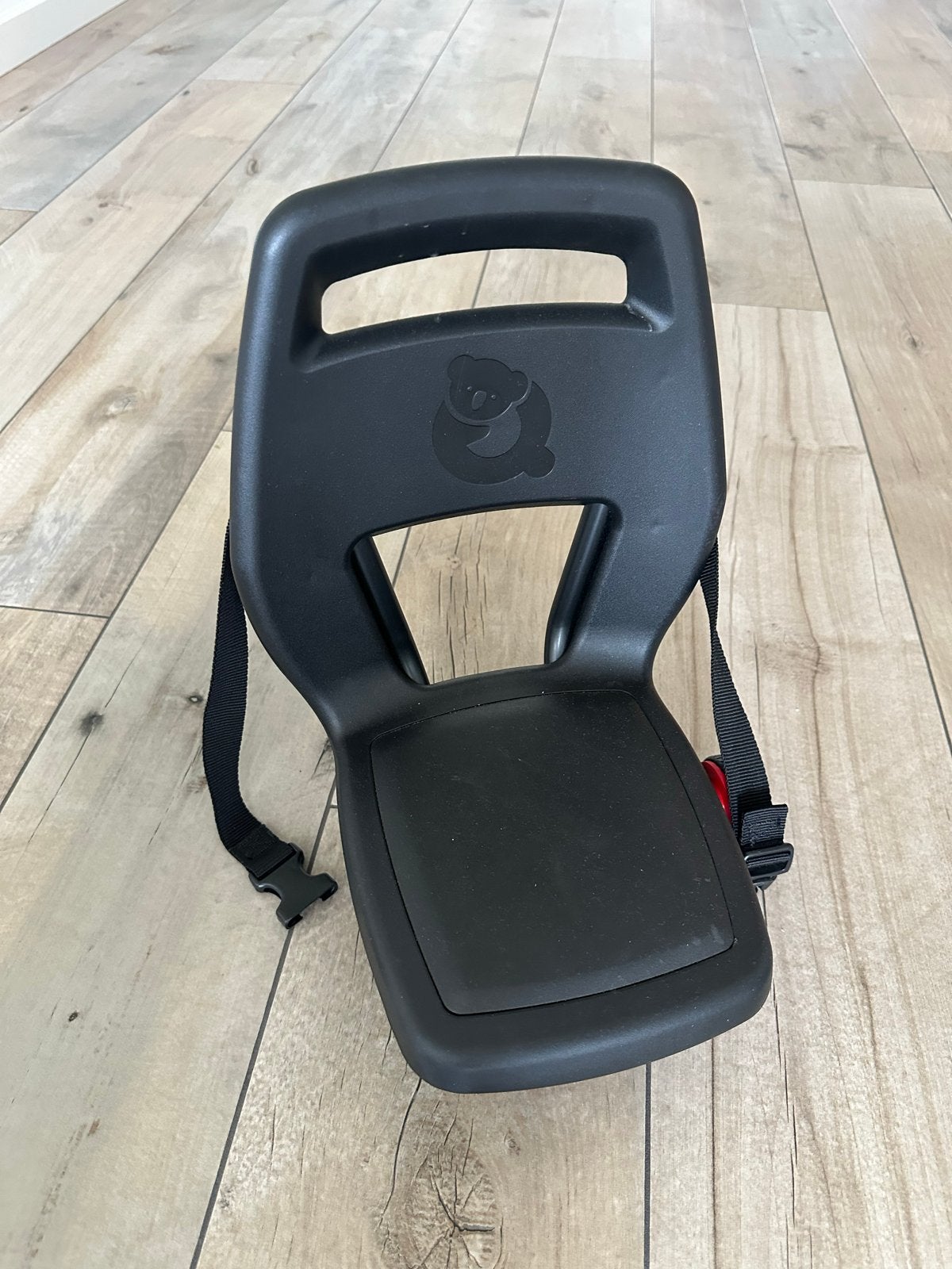 Qibbel Achterzitje Zwart - Max 35 kg, Fietsen en Brommers, Fietsaccessoires | Fietsstoeltjes, Ophalen, Gebruikt, 22 t/m 36 kg