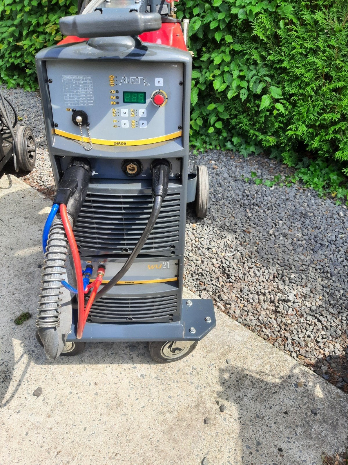 Div. Lasapparaten mig tig  alluminium kempi miller, Ophalen, 150 tot 250 ampère, Tig