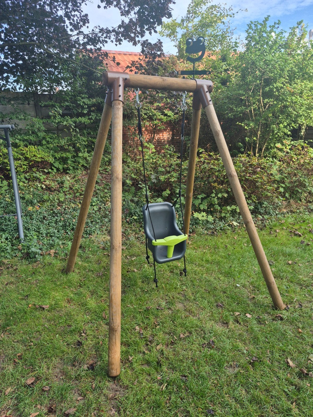 Stevige houten kinderschommel, Kinderen en Baby's, Ophalen, Gebruikt, Schommel