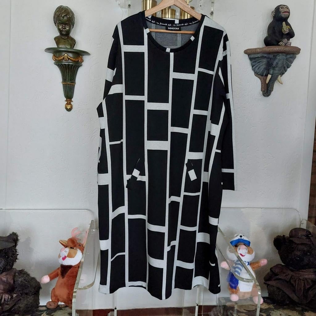Jurk/Tuniek van het merk Seeyou.  Maat 52, Kleding | Dames, Grote Maten, Verzenden, Seeyou, Nieuw, Jurk