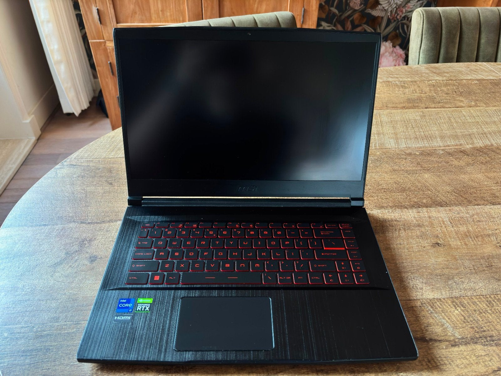 MSI GF63 Thin 11UC | i7-11800H | RTX 3050 | 16GB RAM | 512GB, Ophalen, Gebruikt, 2 tot 3 Ghz, Intel Core i7-11800H