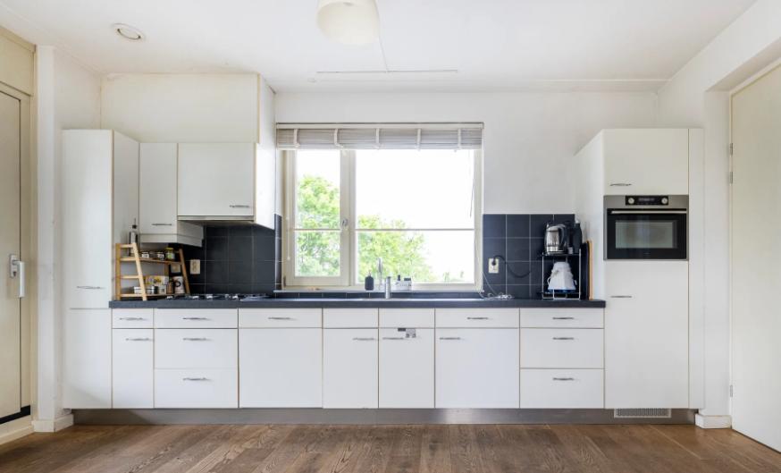 kitchen, Huis en Inrichting, Keuken | Complete keukens, Ophalen, Gebruikt, Wit, Enkelwandige keuken