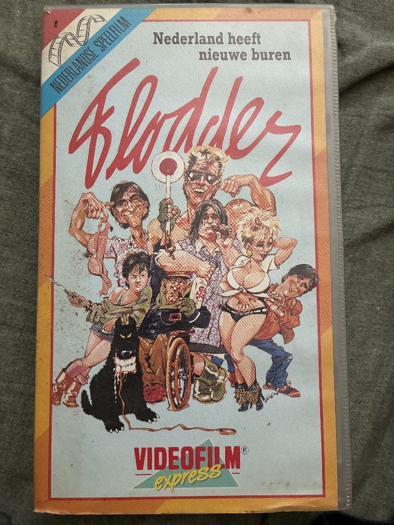 VHS Videoband – Flodder, Alle leeftijden, Ophalen, Gebruikt, Komedie