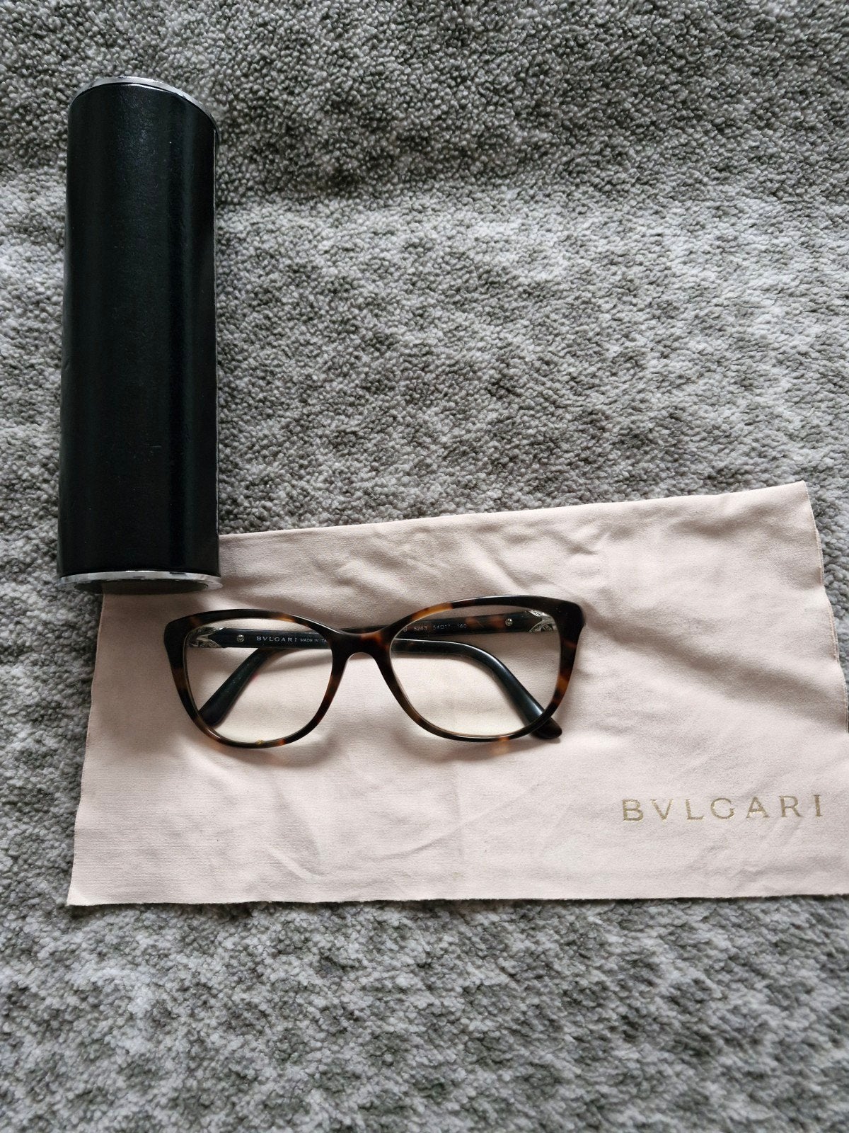 Bvlgari leesbril - Zo goed als nieuw, Sieraden, Tassen en Uiterlijk, Zonnebrillen en Brillen | Dames, Overige merken, Bruin, Ophalen of Verzenden