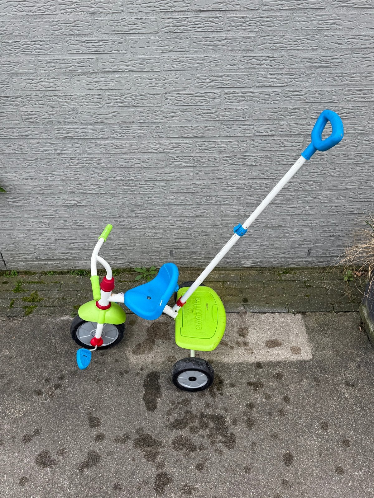 Smartrike driewieler met duwstang, Ophalen, Gebruikt, Trapvoertuig