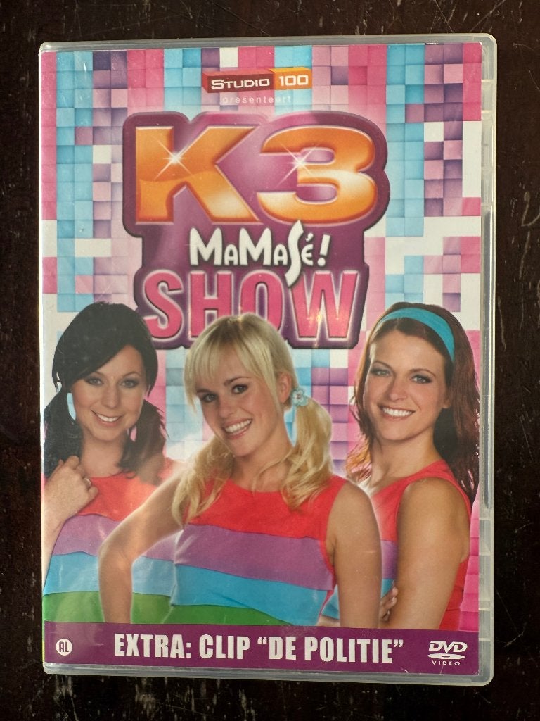 K3 Mamase Show DVD, Alle leeftijden, Ophalen of Verzenden, Zo goed als nieuw, Show
