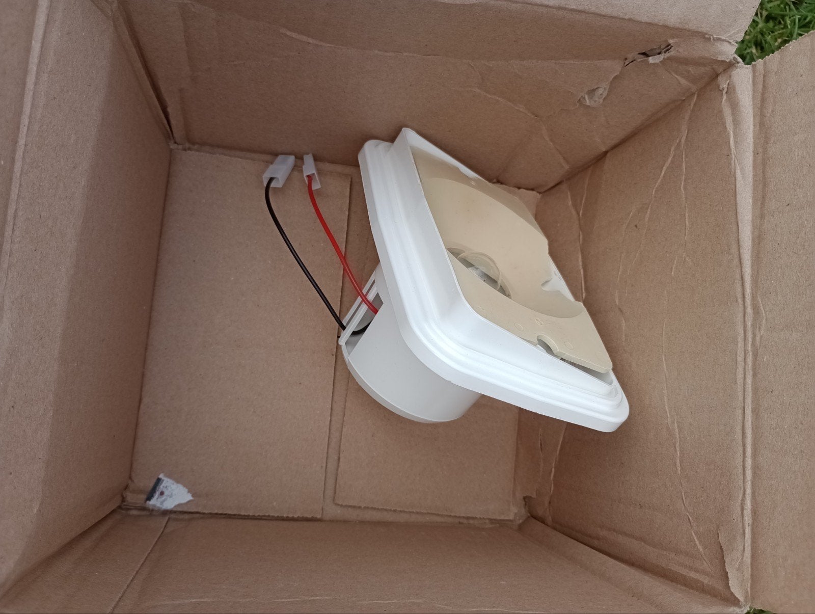 Kip buitenlamp zonder kap., Caravans en Kamperen, Caravan accessoires, Ophalen