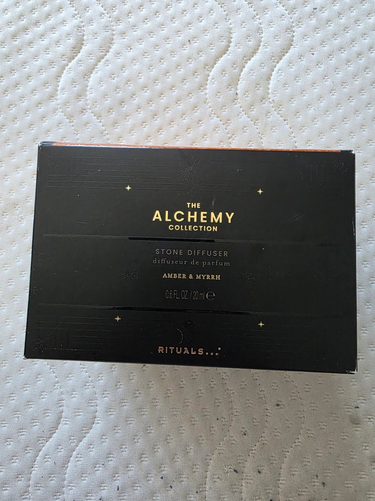 Rituals The Alchemy Collection Stone Diffuser Amber & Myrrh, Zwart, Nieuw, Ophalen of Verzenden, Modern