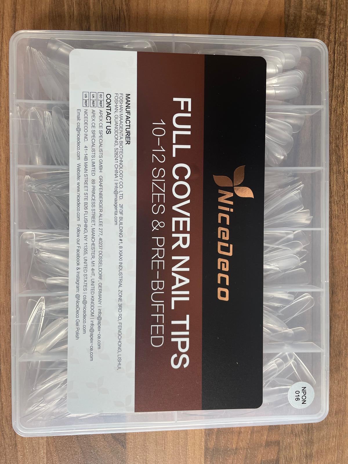 Nicedeco full cover nail tips, Ophalen, Nieuw, Overige typen