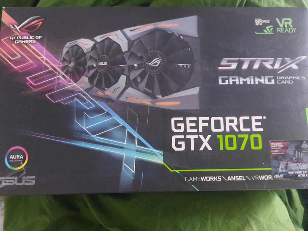 Gtx 1070 OC 8gb, Computers en Software, Videokaarten, PCI-Express 3, HDMI, Ophalen of Verzenden, Nvidia