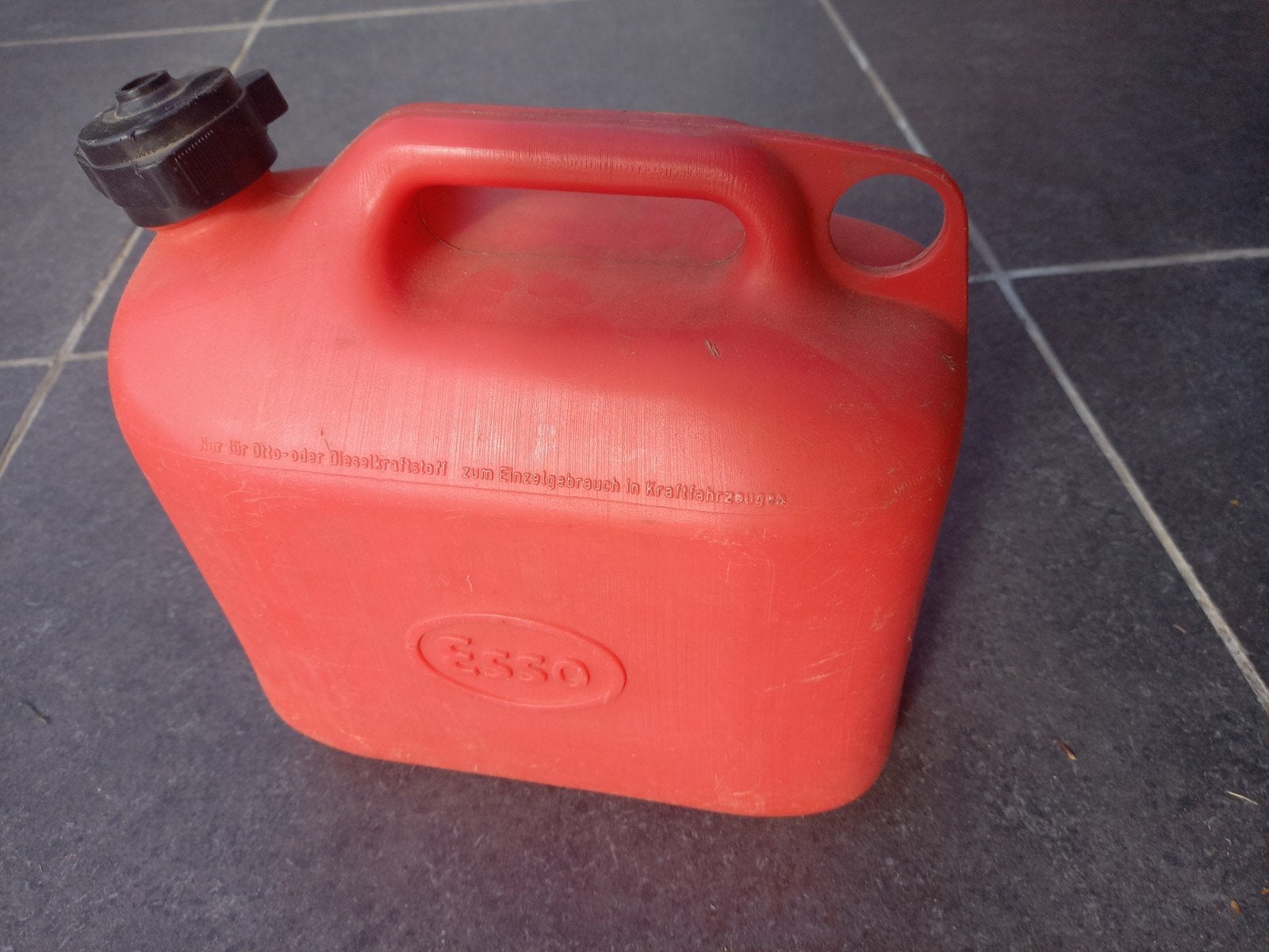 Jerrycan ESSO jaren 70 Peugeot France, Ophalen of Verzenden
