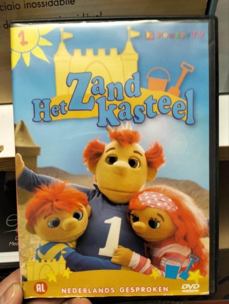 Het Zandkasteel DVD, Cd's en Dvd's, Dvd's | Kinderen en Jeugd, Zo goed als nieuw, Poppen, Alle leeftijden, Ophalen of Verzenden
