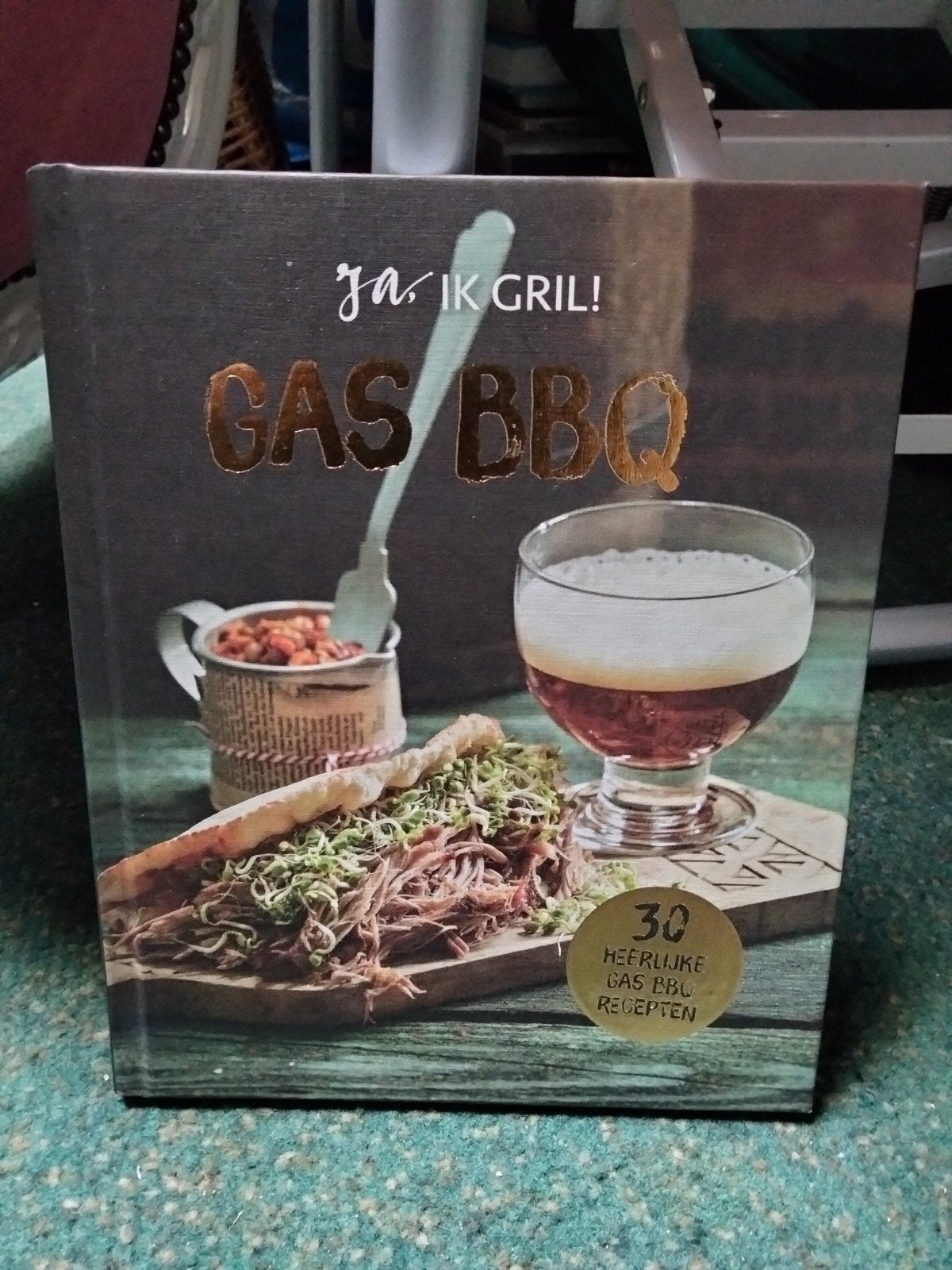 Gas BBQ, Ophalen of Verzenden, Zo goed als nieuw, Vegetarisch