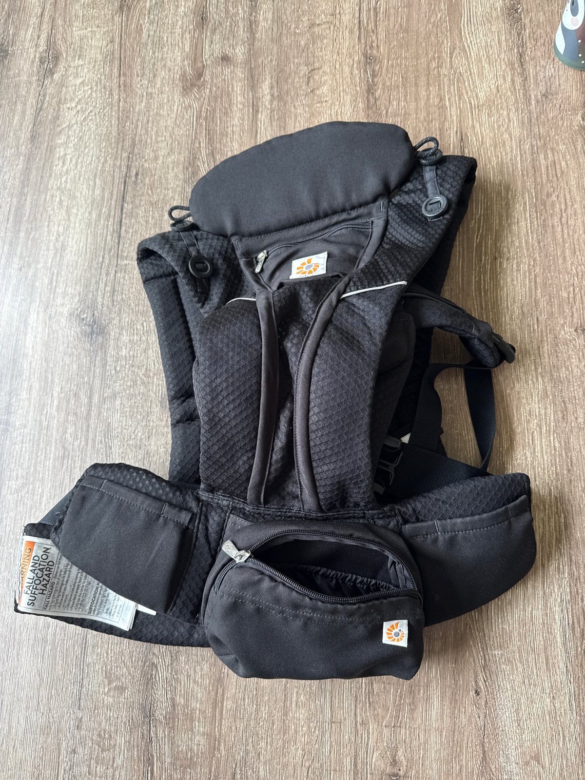 Ergobaby Omni 360 Draagzak Baby - Pure Black, Kinderen en Baby's, Babydragers en Draagdoeken, Overige merken, Ophalen of Verzenden