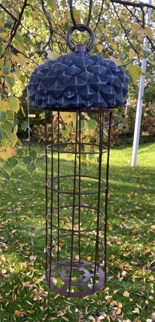Vogel voedersilo voor vetbollen van Esschert Design FB535, Dieren en Toebehoren, Euregioweg 225 Enschede, Info@esschertdesign.nl